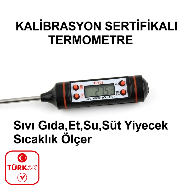 Kalibrasyon Onaylı Termometre