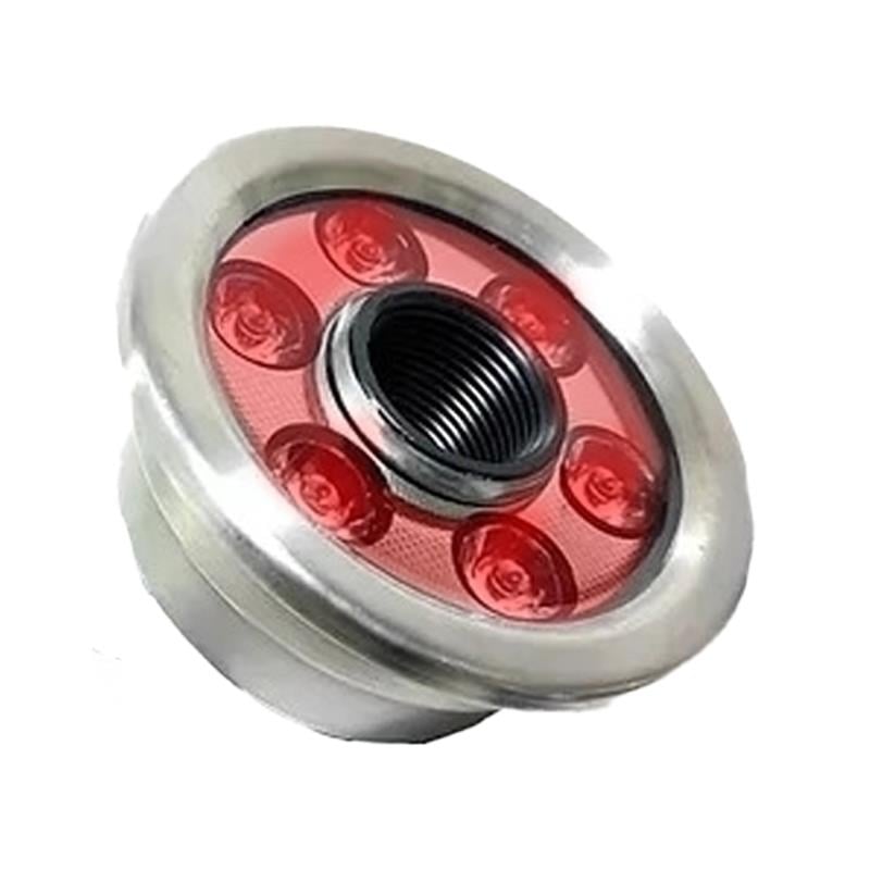 Süs Havuz Lambası Ortadan Göbekli Kırmızı