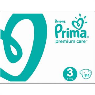 Prima Premium Care Aylık Fırsat Paketi 3 Beden 144 Adet 