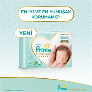Prima Premium Care Bebek Bezi Fırsat Paketi 6 Beden 62 Adet 
