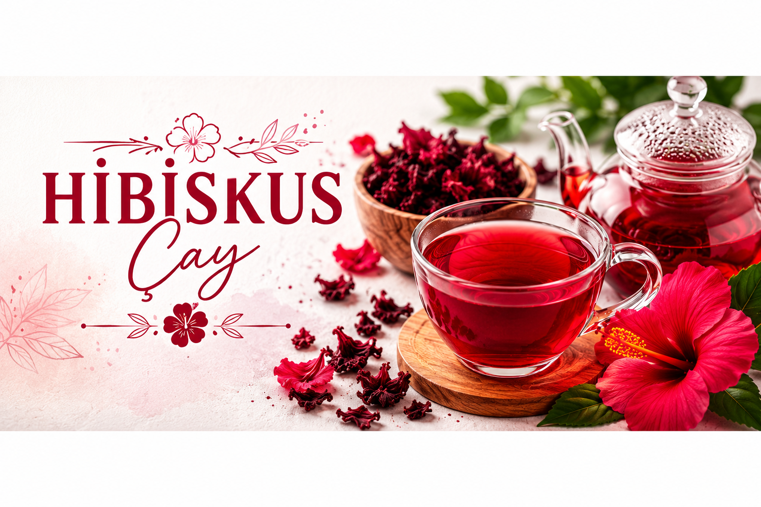 Hibiskus ile Hazırlayabileceğiniz 6 Farklı İçecek