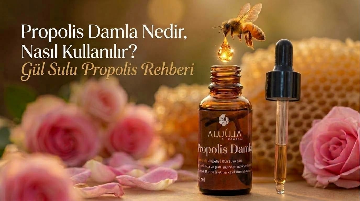 Propolis Damla Nedir, Nasıl Kullanılır? Gül Sulu Propolis Rehberi