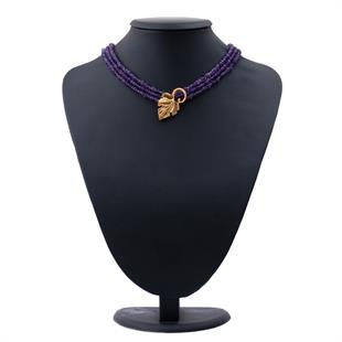 Ametist Elegansı Doğal Taş Kolye