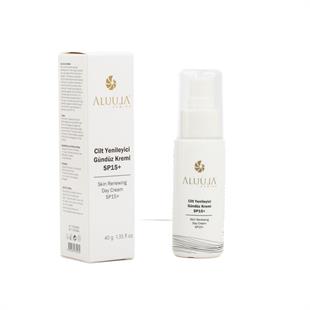 Cilt Yenileyici Gündüz Krem + SPF15  (Güneşi Koruyucu Krem)