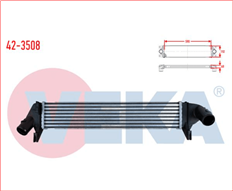 TURBO RADYATORU (INTERCOOLER) LOGAN (LS) 1.5 DCI 2004-2012-VEKA-DACIA