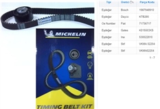 (SMATK0105)TRIGER GERGI KITI BR-BA-MR-BRAVO I-II DB-LN PALIO 1.2 1.4 1.2 16V (124-DIS) (1.4 EGEA)-MICHELIN-FIAT