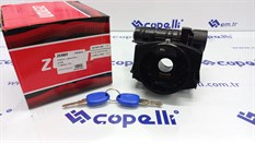 (FI97557K)KONTAK GOVDESI ANAHTARLI ( 6 DIS ) TEMPRA TIPO 1992--ZENON-FIAT