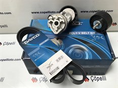 (KPV070)OTOMATIK GERGI+KAYIS+AVERE RULMAN KIT 2.3 DUCATO GTK027PK1078-DAYCO-FIAT
