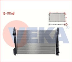 (16-1816B)SU RADYATORU BRAZING DOBLO (152,263) 1.3 MJT M-T 2010-51938013-VEKA-FIAT