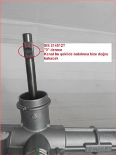 (214512T)DIREKSIYON KUTUSU ELEKTRIKLI EPS(ROT BASLI)2015>EGEA (PINYON 110mm TUR 2.46)103 DERECE-SISMAK-FIAT