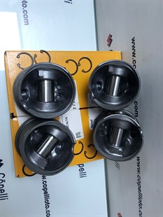 (8770789STD)PISTON+SEGMAN TEK STD 1.3MULTIJET 90 BEYGIR GRANDE PUNTO LINEA DOBLO ASTRA H (04-12) COR-GOETZE-FIAT