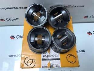 (8772661STD)PISTON+SEGMAN TEK STD-1.3JTD-90HP(EURO 5)DOBLO-LINEA-GPUNTO-GOETZE-FIAT
