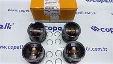 (87726600401)PISTON+SEGMAN TEK 0.40 0,20 KISA 1.3JTD-75HP EURO 5 LINEA FIORINO DOBLO GPUNTO-GOETZE-FIAT