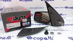 (A-1010)DIS DIKIZ AYNASI MEKANIK SOL TEMPRA - TIPO 88-95 (7600310 M001.1010)-ERAYNA-FIAT