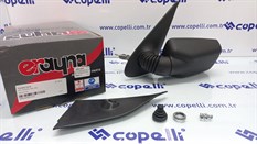 (A-1010)DIS DIKIZ AYNASI MEKANIK SOL TEMPRA - TIPO 88-95 (7600310 M001.1010)-ERAYNA-FIAT