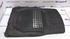 PASPAS UNIVERSAL ZUMRUT SIYAH KROM-KARBON 3D HAVUZLU 5 PARCA-PUGA-GENEL