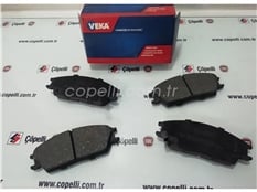 FREN BALATA IKAZLI ON ACCENT I (X-3) 1.3I 14.80MM 1994-2000 (BP1224-02)58101-M2A00 58101-1 5810122A1-VEKA-HYUNDAI