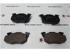 (039.5)FREN DISK BALATA TK. ON 106 96-01 1.4 (4252.72)(7701 002 711)-FRI-TECH-PEUGEOT