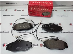 (223.0)FREN DISK BALATA TK. ON 406 98- 2.0 (WVA21674/21886)(425132)-FRI-TECH-PEUGEOT