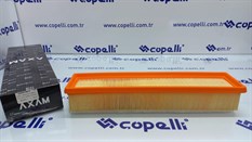 (02-01-11-3685)HAVA FILTRESI CLIO II 1.5 DCI, KANGOO 1.5 DCI ELYAFLI 8200023480-7701477208 C3875/1-AXAM-RENAULT