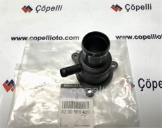 TERMOSTAT YUVASI CLIO KANGOO MEGANE DACIA LOGAN 1.4-1.6 K4J-K4M (PLASTIK-TIPASIZ)(7700101179)-MAIS-RENAULT