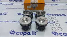 PISTON+SEGMAN TEK 0.50 1.5DCI-CLIO-SYMBOL-KANGOO K9K-GOETZE-RENAULT