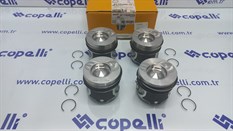PISTON+SEGMAN TEK STD 1.5DCI-CLIO-SYMBOL-KANGOO K9K-GOETZE-RENAULT