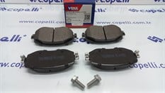 FREN BALATA IKAZLI ON MEGANE IV (B9A/M_) 1.5 DCI 2016- 410603407R-VEKA-RENAULT