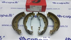 FREN PABUC BALATA ARKA R19 1.4 1988-2001 YAPISTIRMA LEVYELI 203,2X39 mm 2005-2012 77012-WALBURG-RENAULT