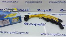 (3163PS)BUJI+BOBIN KABLO SETI (PERFORMANS-SARI) 8mm) 131 1.6 EDKS-HELLUX-TOFAS