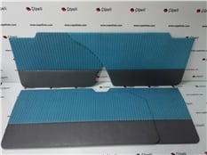 KAPI IC PANELLERI (DOSEME TK.) TK. E.M. CIZGILI KUMAS MAVI DOGAN L-KARTAL L-OZ-IS-TOFAS