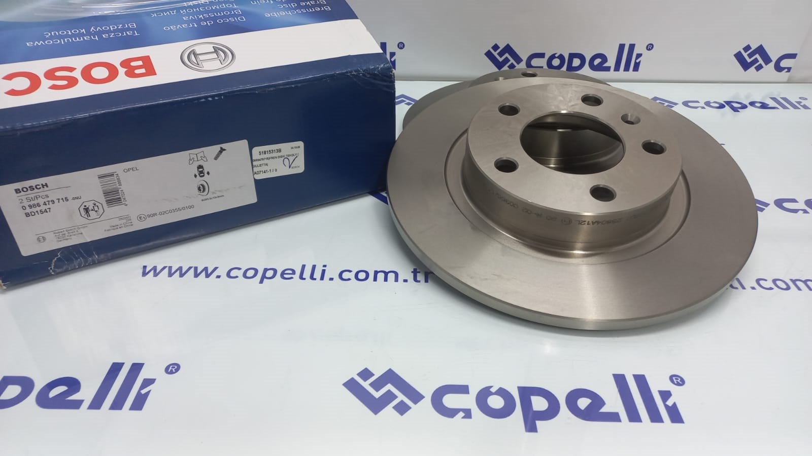 51815313B - (0986479715)FREN DISKI TEKGLY (GIULIETTA) / BOSCH