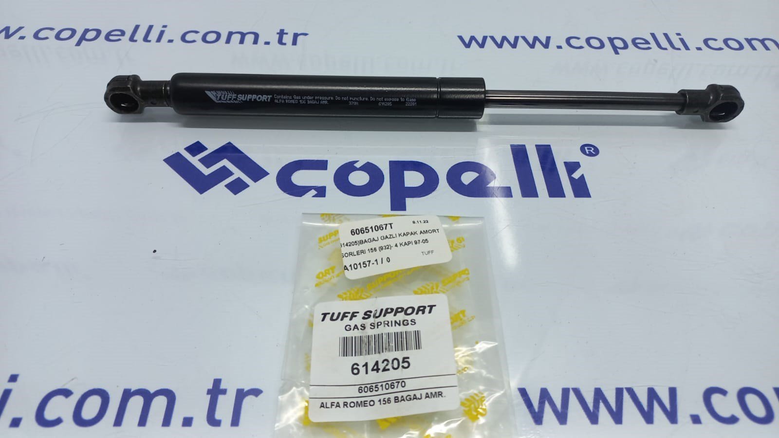 60651067T - (614205)BAGAJ GAZLI KAPAK AMORTISORLERI 156 (932)- 4 KAPI 97-05 / TUFF