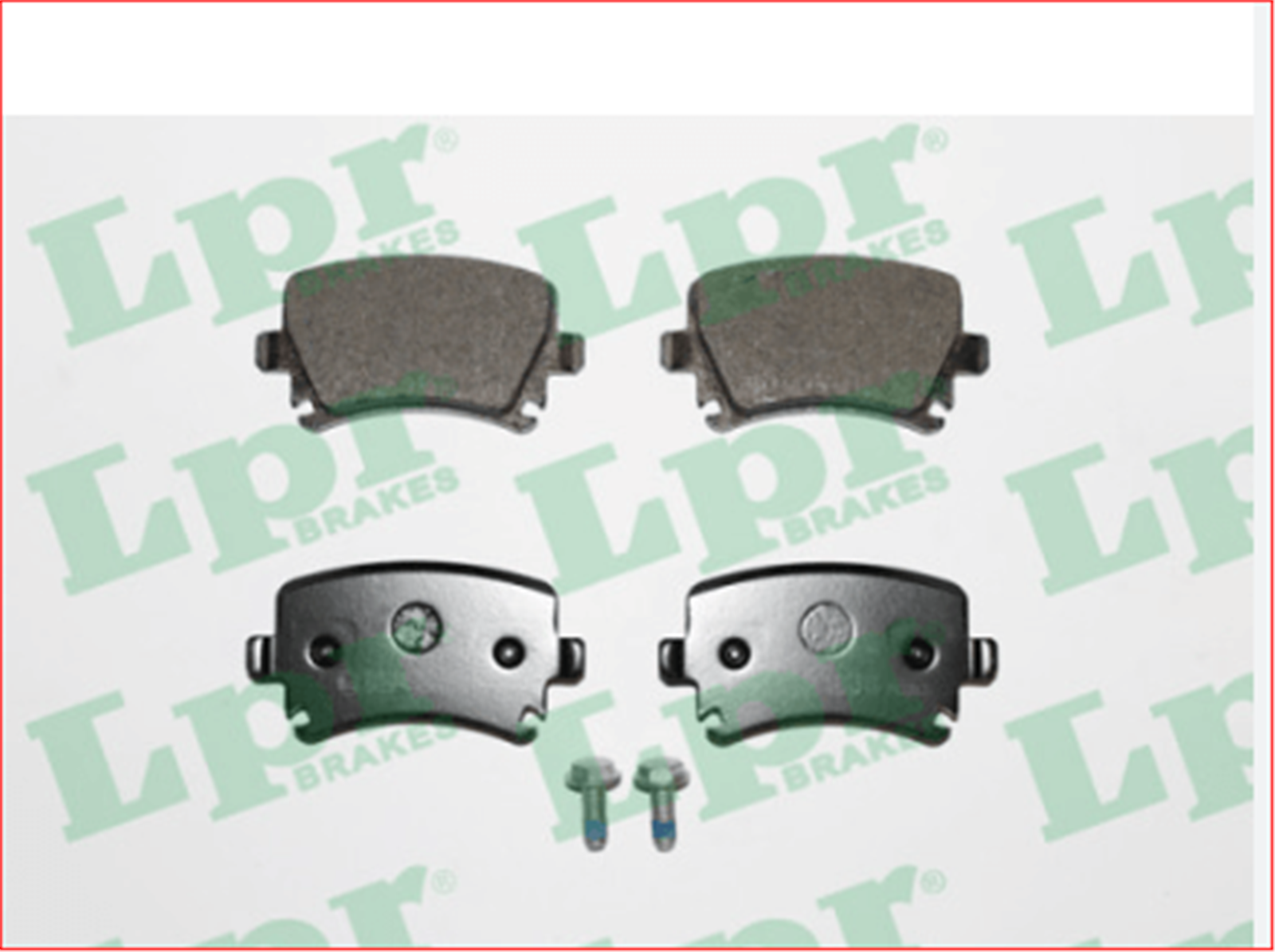 05P1219 - ARKA FREN BALATASI AUDI A4 SKODA OCTAVIA JETTA III-LPR-AUDI / LPR