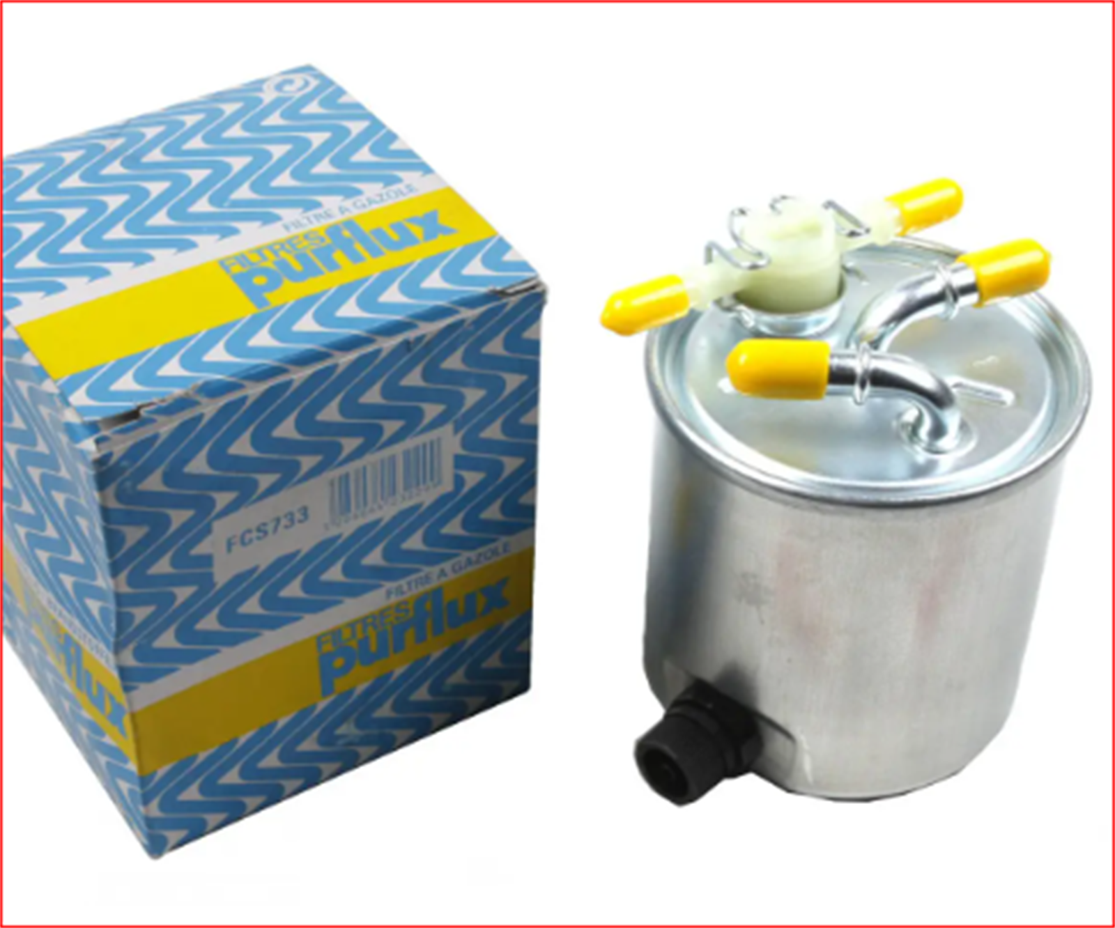 FCS733 - MAZOT FILTRESI (KISA TIP) LOGAN 05- 1.5DCI ( 7701066680 ) 7701067123-PURFLUX-DACIA / PURFLUX