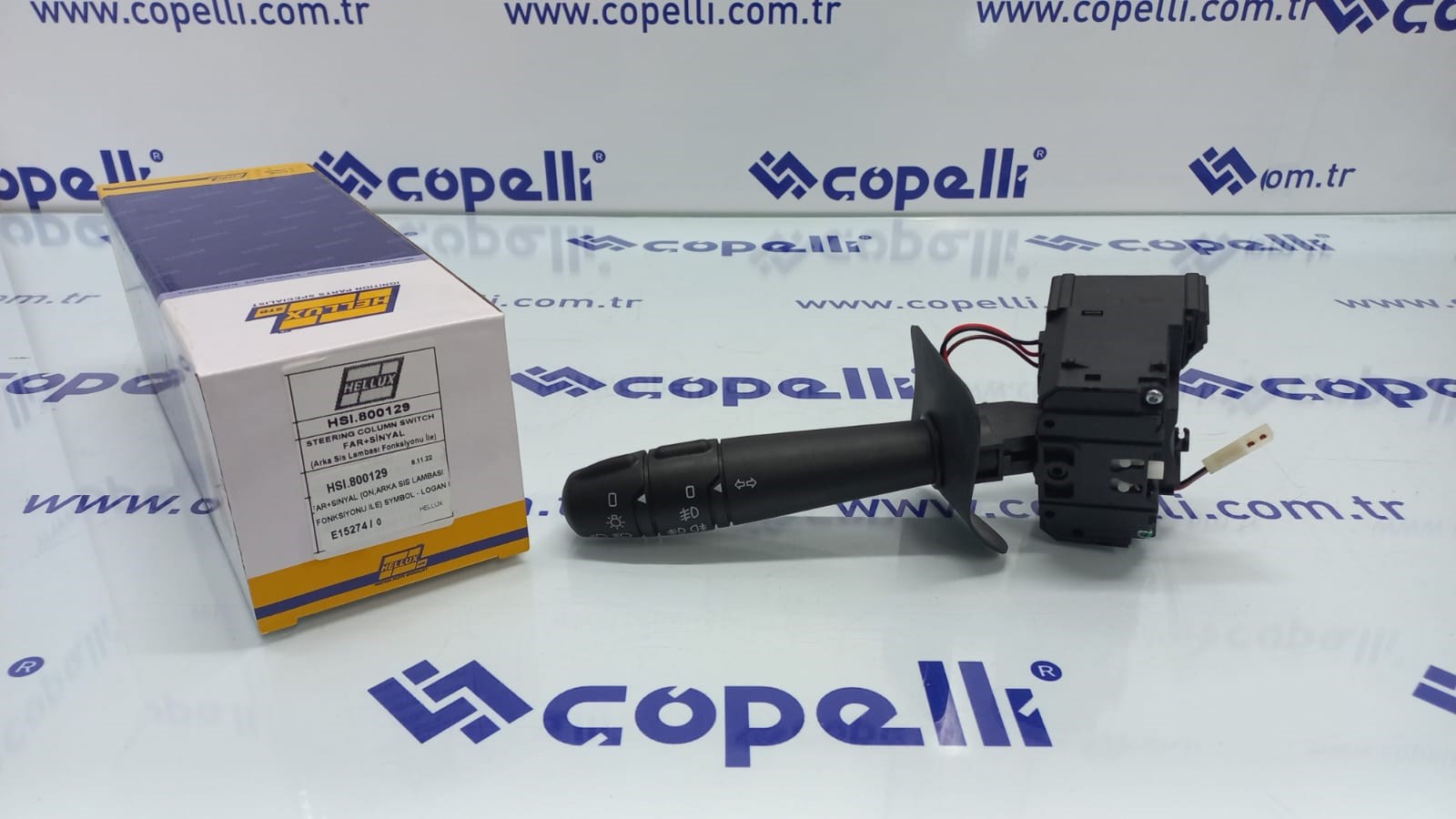 HSI.800129 - FAR+SINYAL (ON,ARKA SIS LAMBASI FONKSIYONU ILE) SYMBOL - LOGAN I - SANDERO I (6001551365 ) / HELLUX
