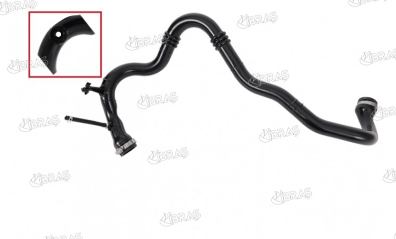 IBRAS-11139 - HAVA FILTRE HORTUMU LOGAN I SANDERO I 1.5 DCI 8200889766 / IBRAS