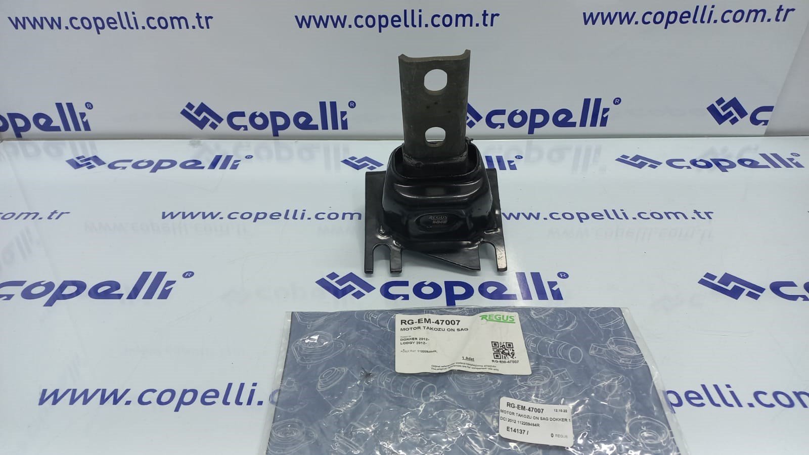 RG-EM-47007 - MOTOR TAKOZU ON SAG DOKKER 1.5 DCI 2012 112209464R / REGUS