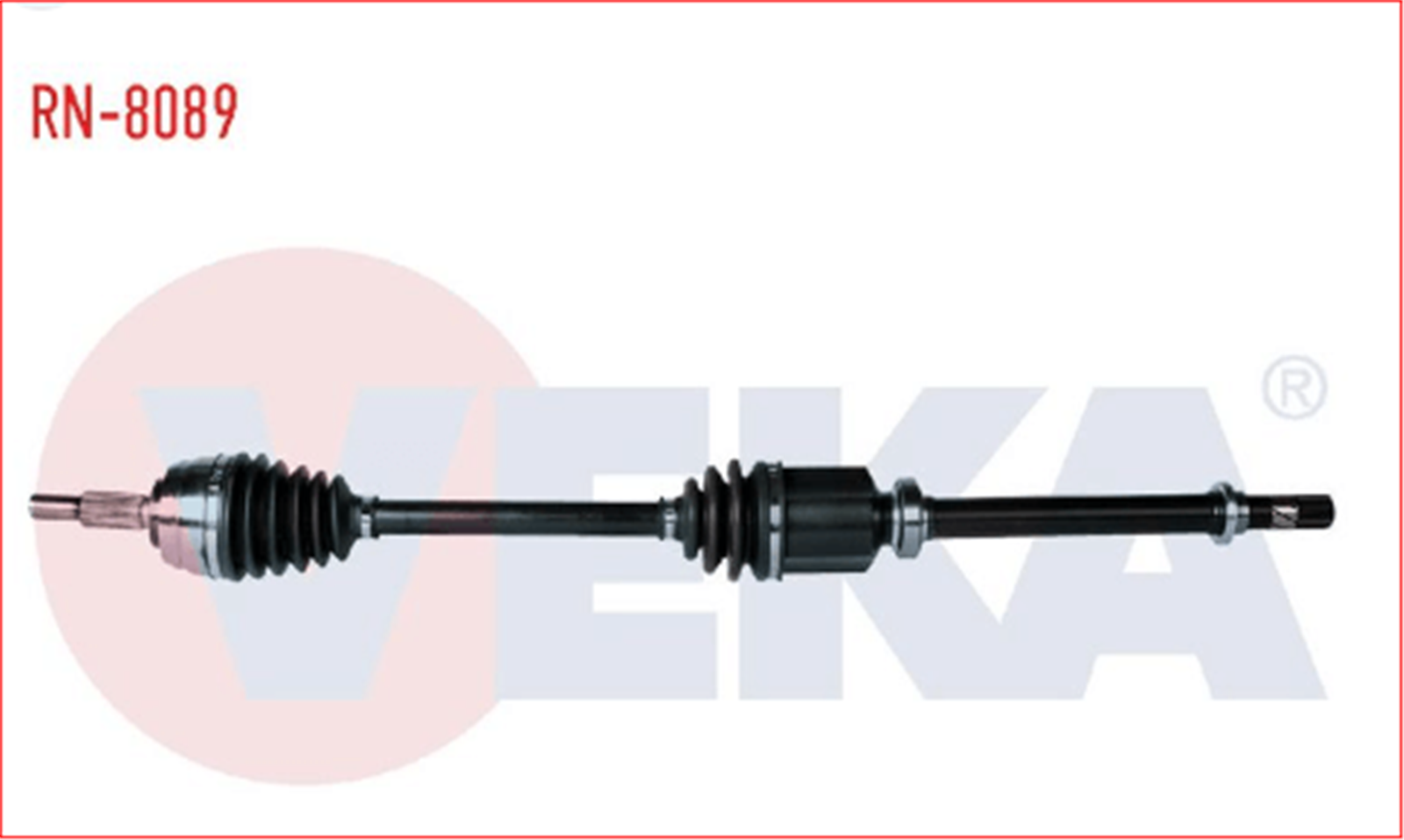 RN-8089 - KOMPLE AKS SAG ON DUSTER 1.5 DCI UZUNLUK 950mm 2010--VEKA-DACIA / VEKA