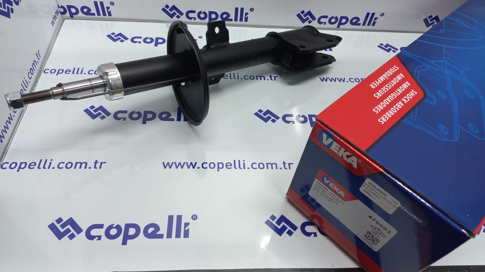 VEKA-470003 - AMORTISOR ON SOL-SAG GAZLI DUSTER 1.5 DCI 2009-2012 / VEKA