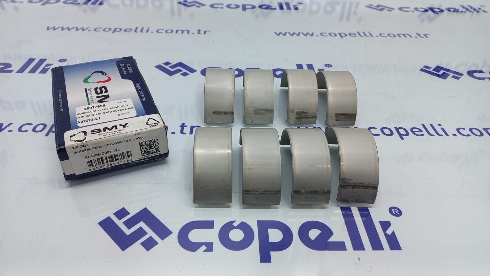 2997795S - ( KL4296LCSTD ) KOL YATAK TK. STD DUCATO 2.5D 2.8TD BOXER 2.8HDI MASTER 2.5D 2.8TD / SAHIN