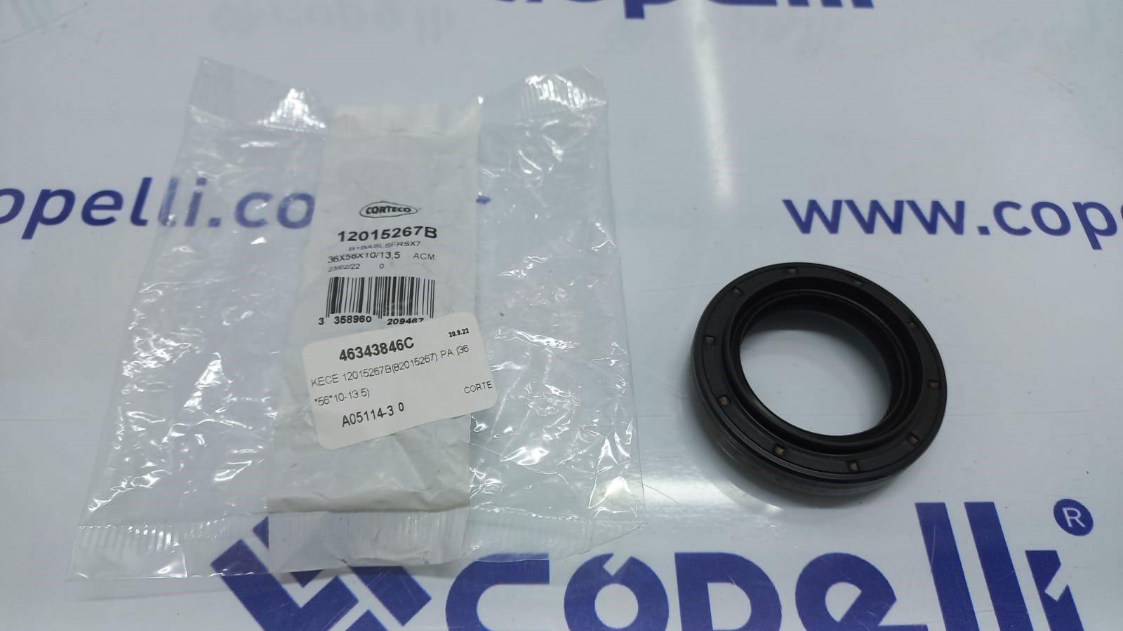 46343846C - KECE 12015267B(82015267) PA (36*56*10-13.5) / CORTECO