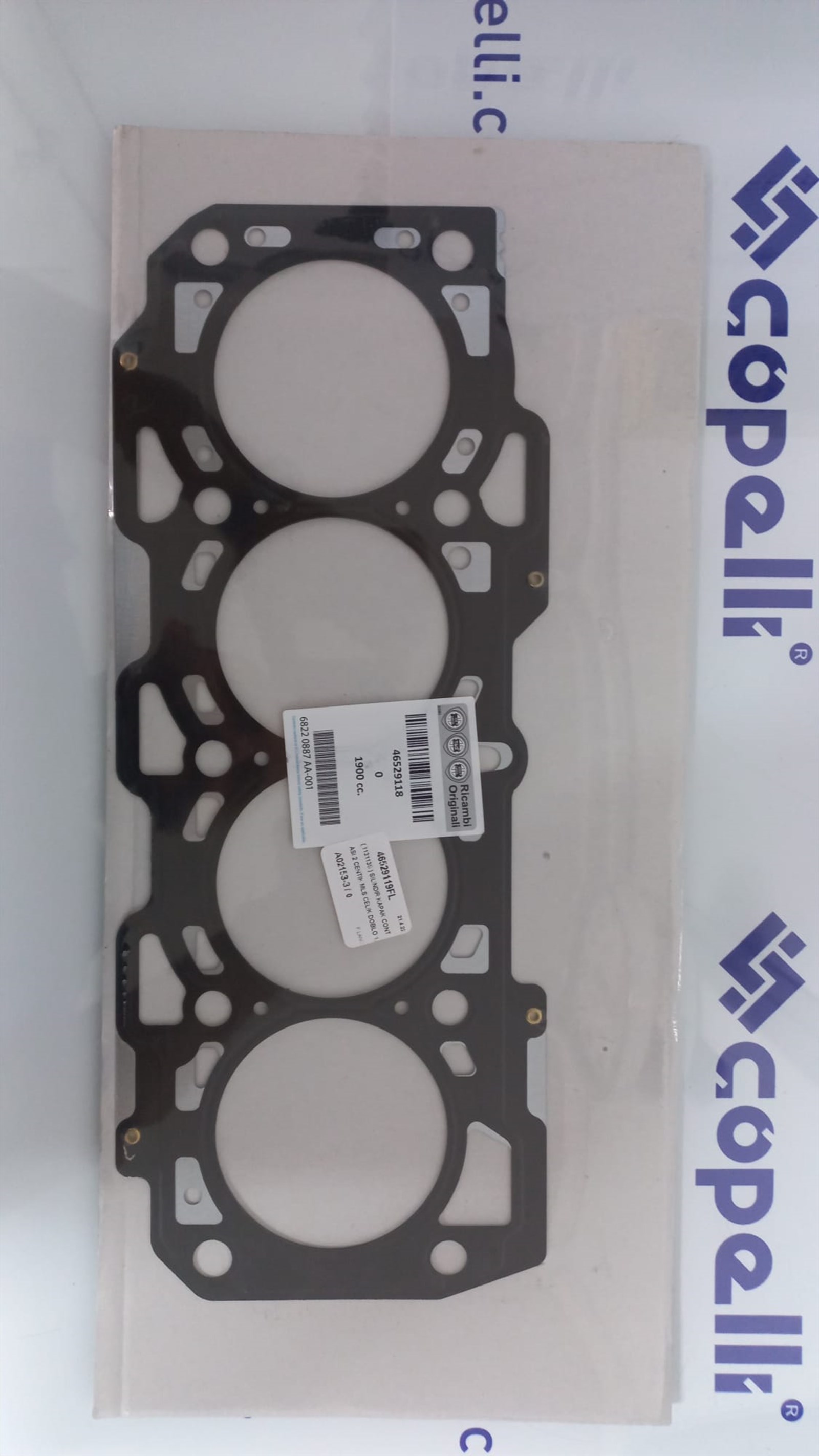 46529119FL - ( 113113S ) SILINDIR KAPAK CONTASI 2 CENTIK MLS CELIK DOBLO 1.9 8V / F.LANCIA