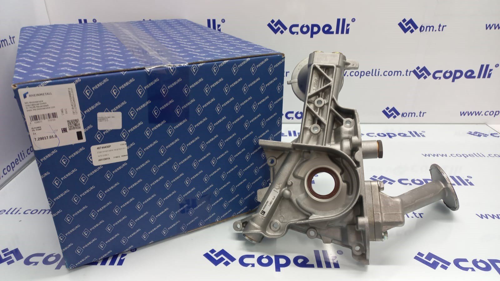 46744430P - (729017010)POMPA,YAG(6182)1.9-1.9JTD DOBLO / PIERBURG