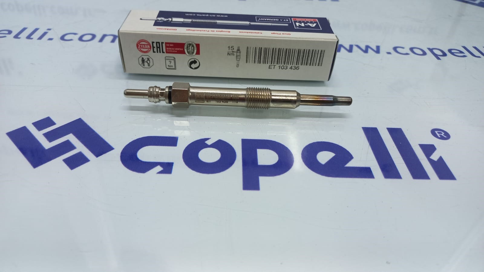 46754154BR - (ET100226436)KIZDIRMA BUJI(103436) 1.9-JTD-DOBLO / BERU