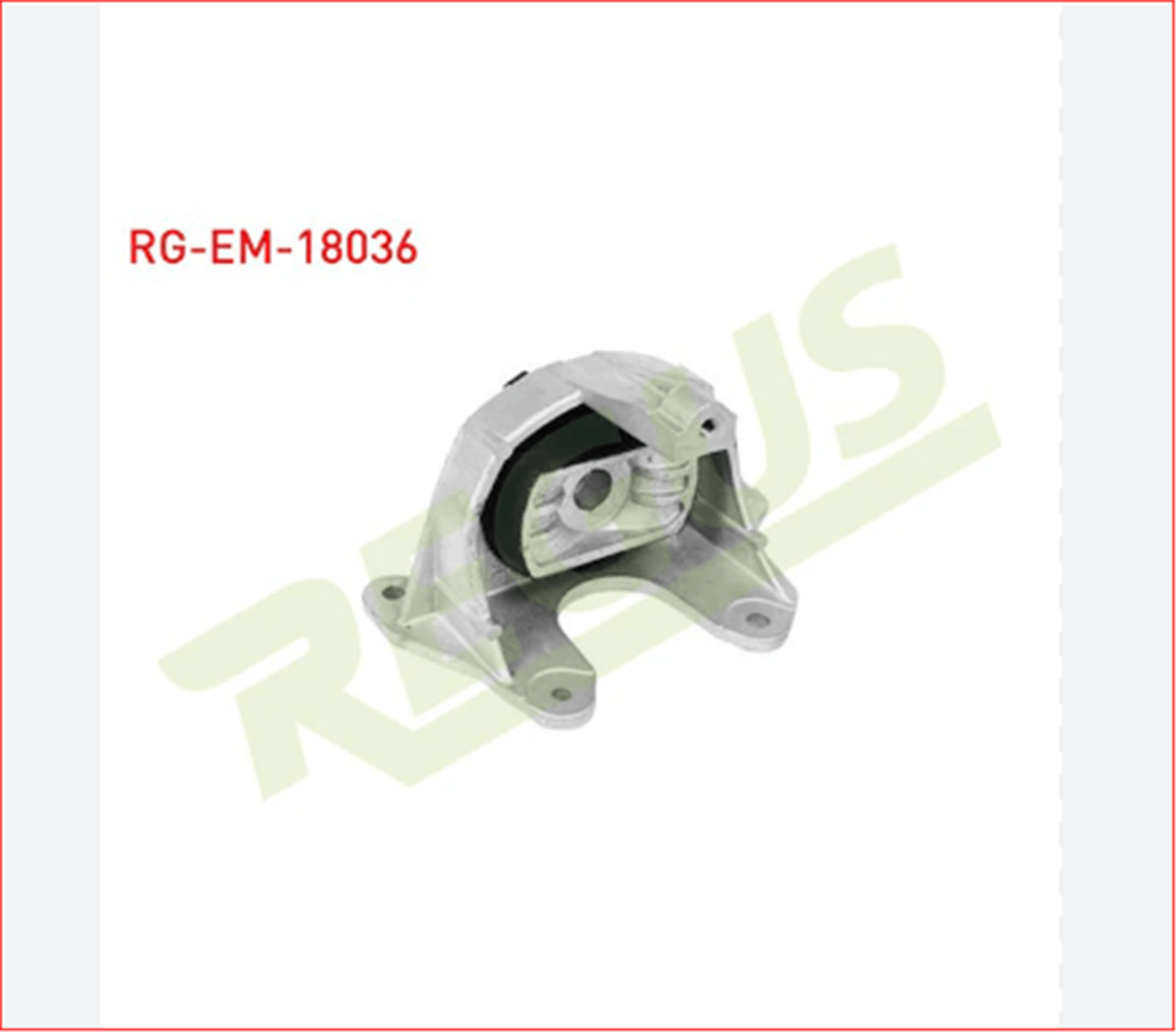 46759737RG - (EM-18036)MOTOR TAKOZU ARKA DOBLO (119,223) 1.9 JTD 2001-2010-REGUS-FIAT / REGUS