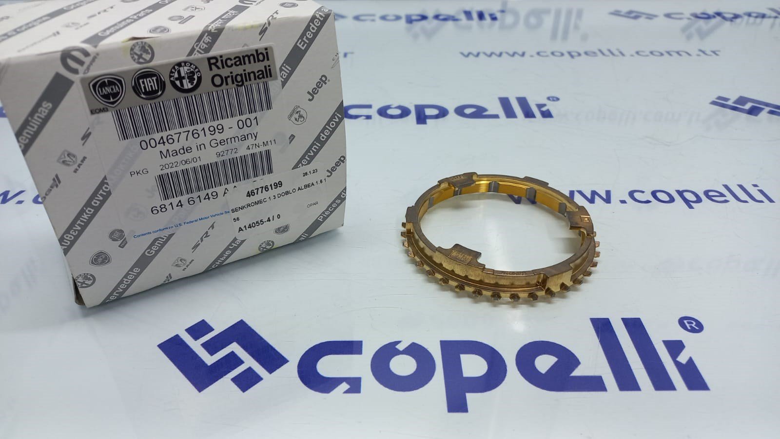 46776199-SENKROMEC SARISI 1. VE 2. VITES 1.3 DOBLO ALBEA 1.6 156