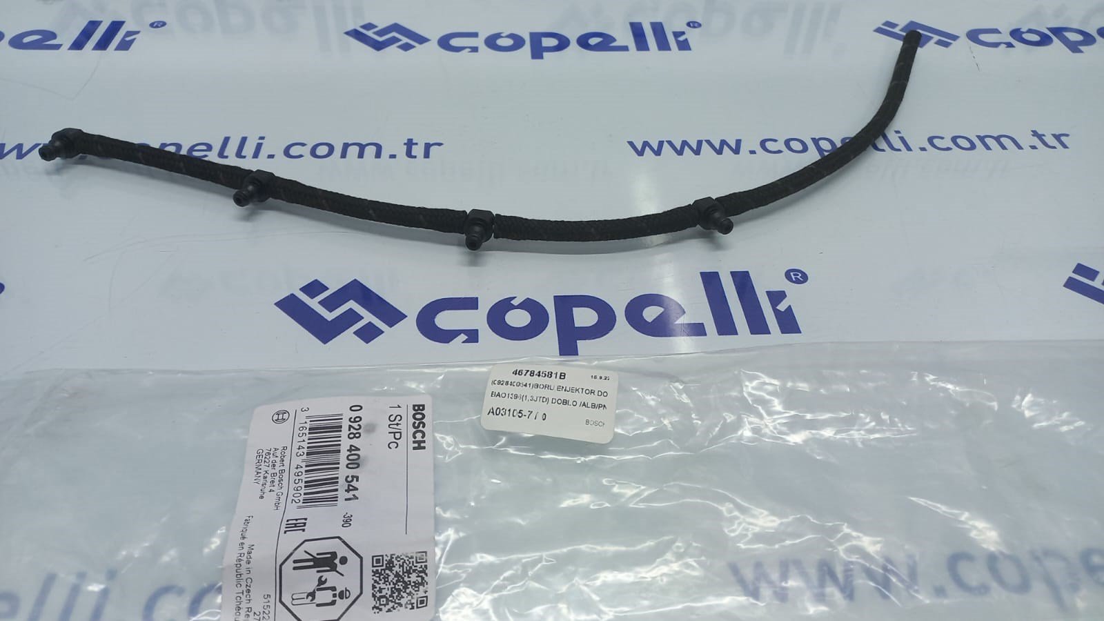 46784581B - (0928400541)BORU,ENJEKTOR DONUS BAO1396(1,3JTD) DOBLO /ALB/PN / BOSCH