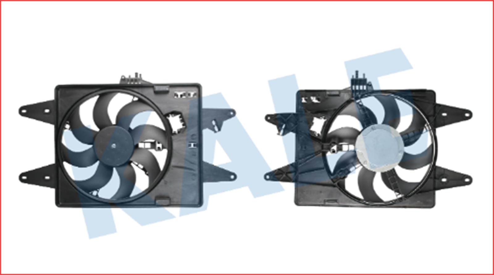 46810057KL - (KL351305)ELEKTROFAN KLIMALI 1.2 8V-DOBLO>KLIMASIZ 1.6-DOBLO / KALE RAD