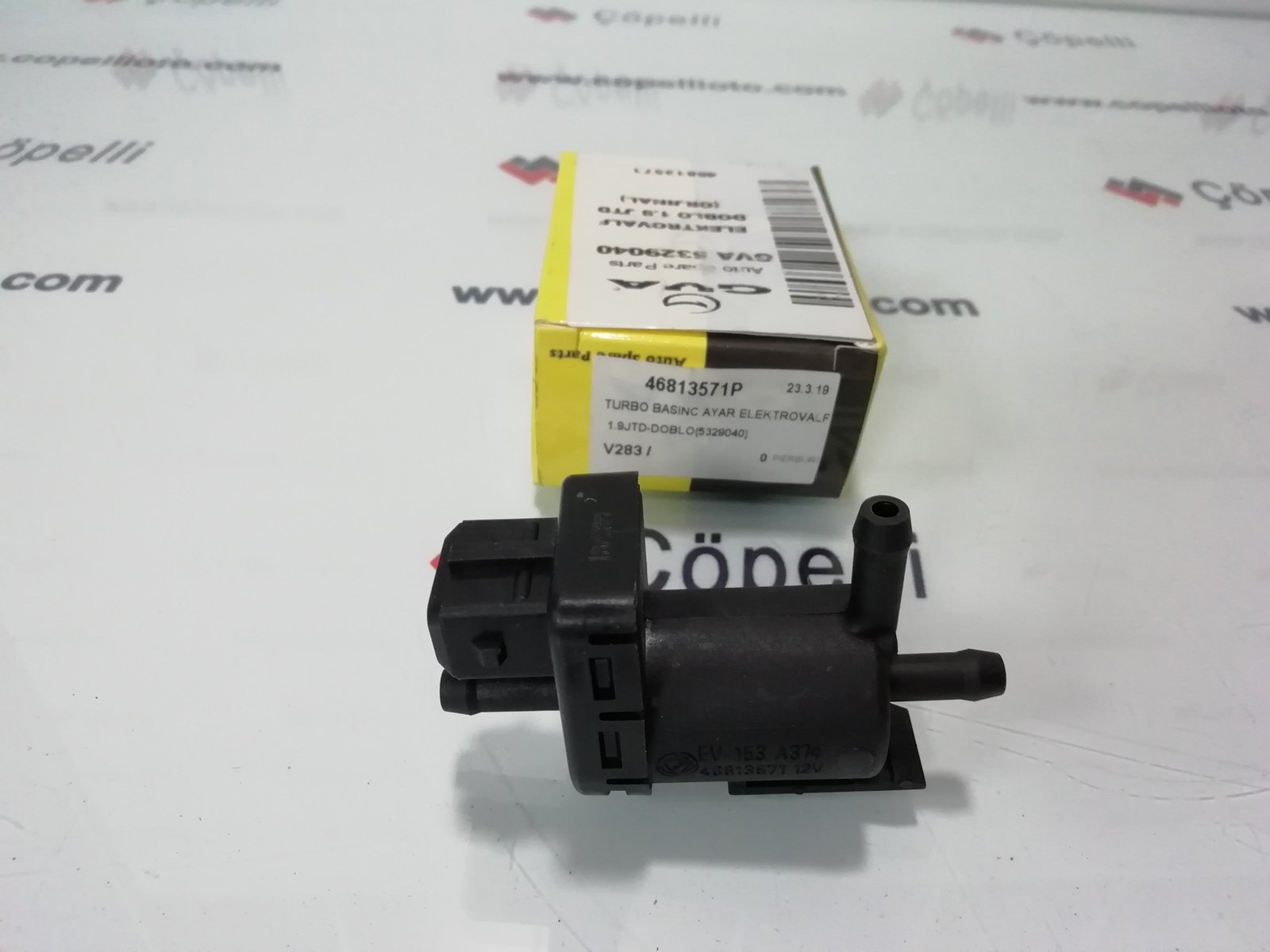 46813571P - TURBO BASINC AYAR ELEKTROVALFI 1.9JTD-DOBLO(5329040) / PIERBURG